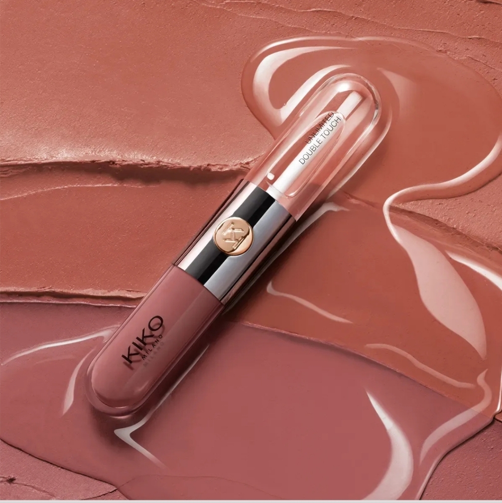 KIKO Milano Unlimited Double Touch Liquid Lipstick #103 Natural Rose - Picture 5 of 6